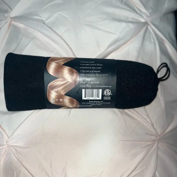 Mini Tourmaline Ceramic Curling Iron (3/4". 19mm) - Picture 4 of 12